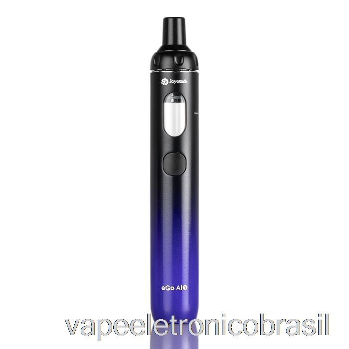 Vape Eletrônico Joyetech Ego Aio Kit Inicial Tudo-em-um Edição De 10º Aniversário - Preto / Roxo